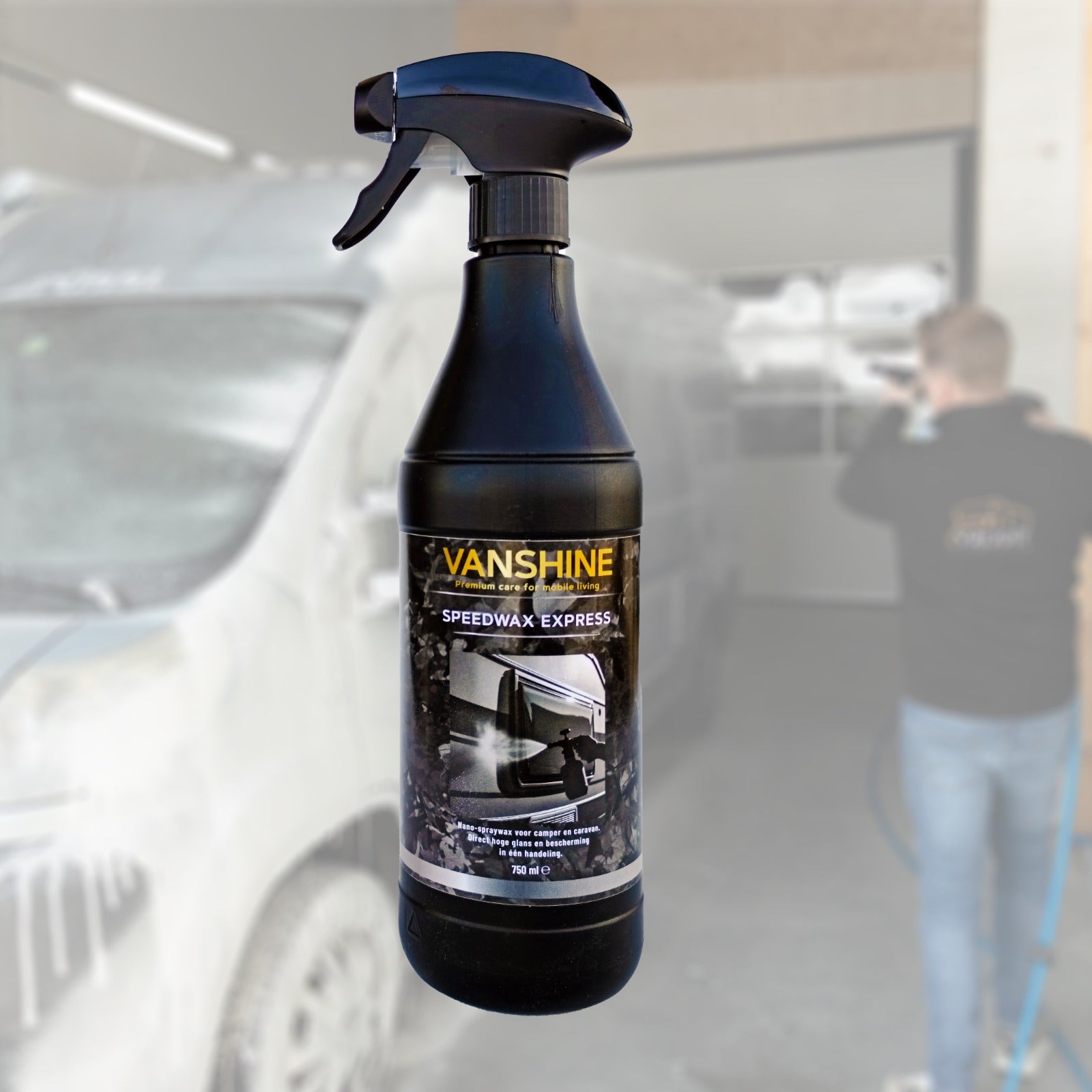 Speed Wax Express | Nano-spraywax camper en caravan | Vanshine