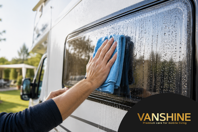 Kunststof camperramen schoonmaken zonder krassen of waas
