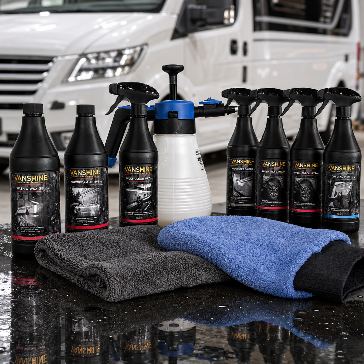 Vanshine Excellent Exterieur Bundel complete verzorging voor camper en caravan