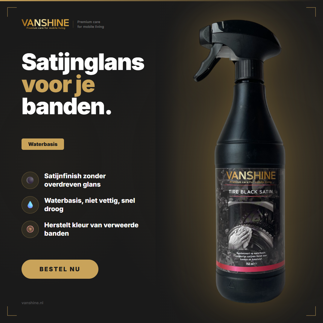 Tire Black Satin